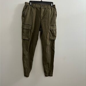 Men's Olive Cargo Pants